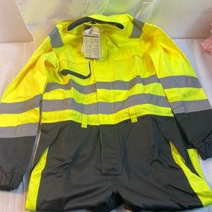 HELLY HANSEN Workwear men’s Alna suit yellow suit size C46 new